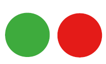 Colour and grey illustrations of the power lights when power is turned on, and power is provided to the locker bays