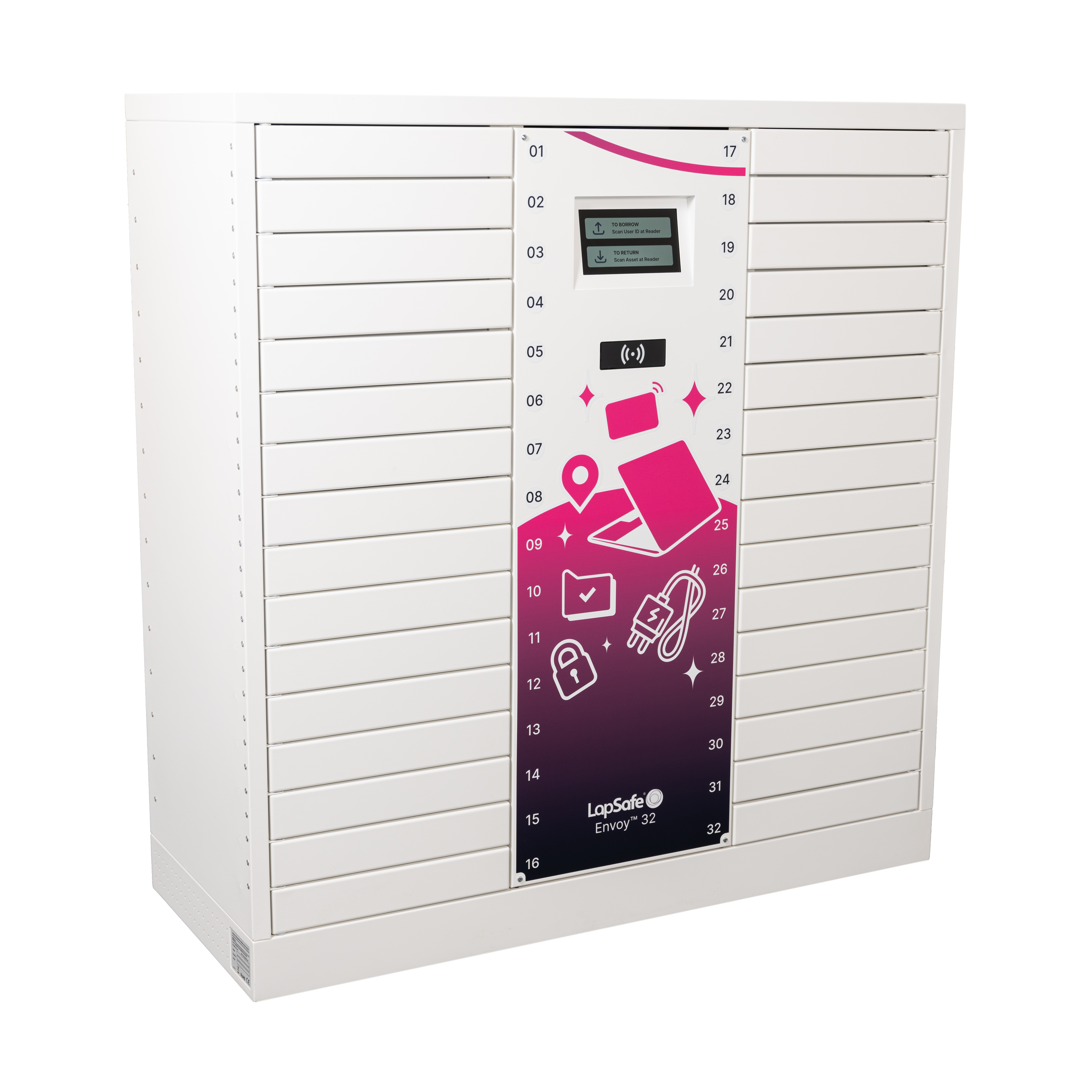 Example Envoy 32 locker installation
