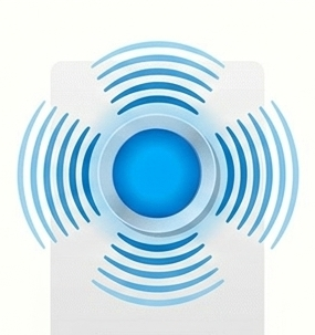 Illustration of red charge LED indicator flashing rapidly